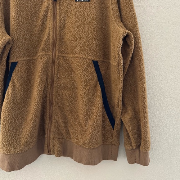 Patagonia Mens Searling Fleece Jacket XL Full Zip Brown Plush Athleisure Outdoor - Picture 8 of 12